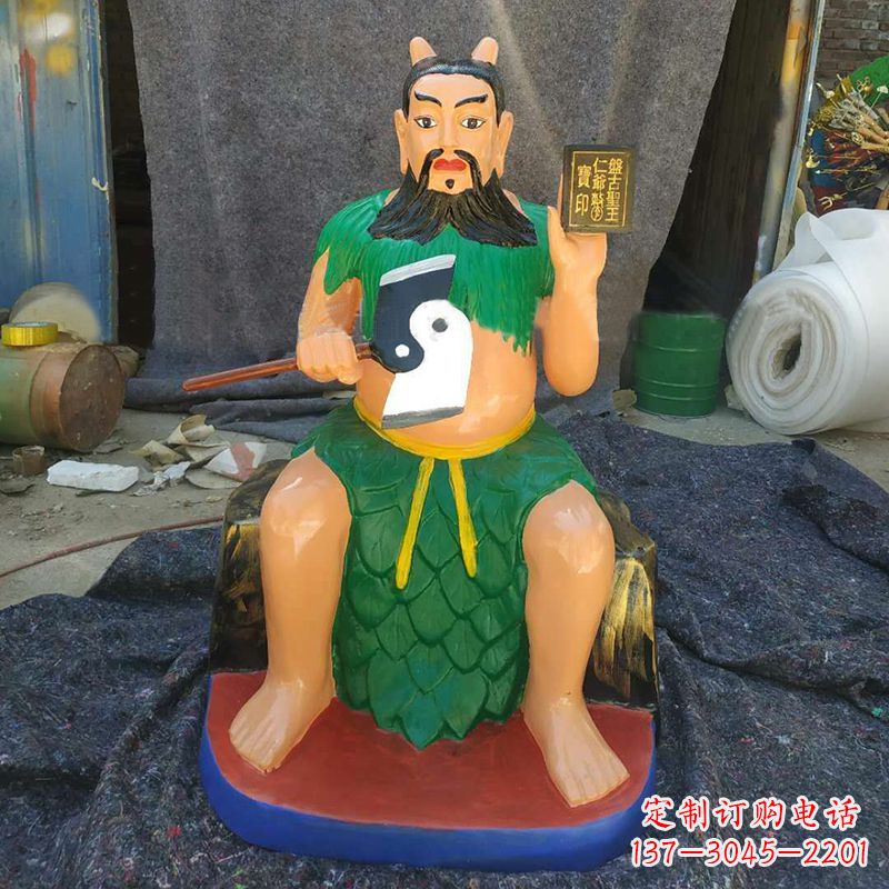 荆州神农雕像的艺术之美
