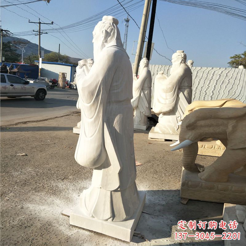 荆州孔子——玻璃钢雕塑的象征