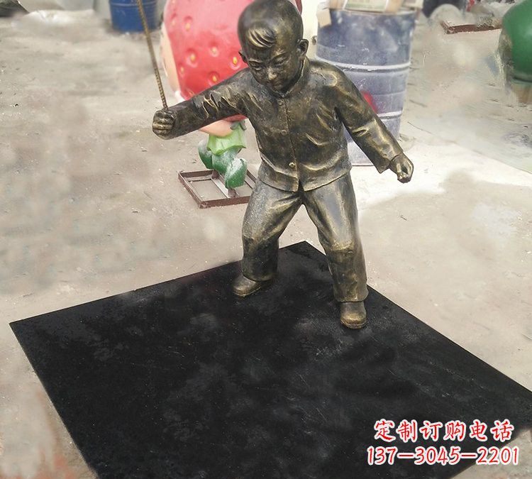 荆州玻璃钢陀螺雕塑