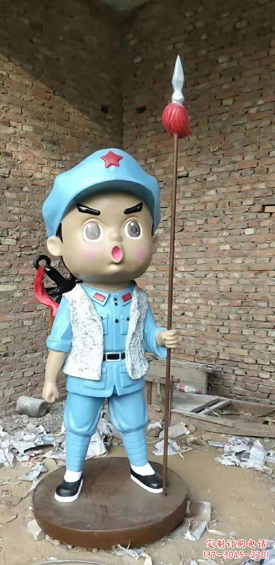荆州红军雕塑弘扬伟大革命精神