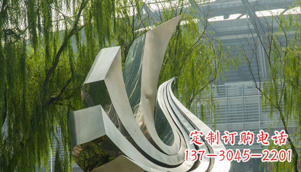 荆州不锈钢鸽子雕塑