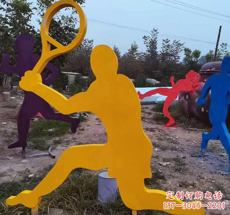 荆州不锈钢羽毛球雕塑精致、经典、美观
