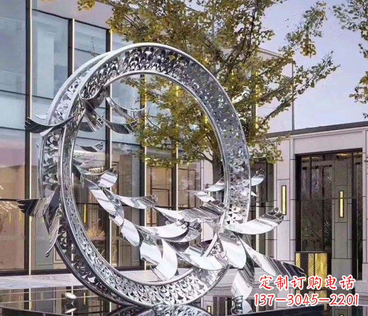 荆州不锈钢大雁雕塑