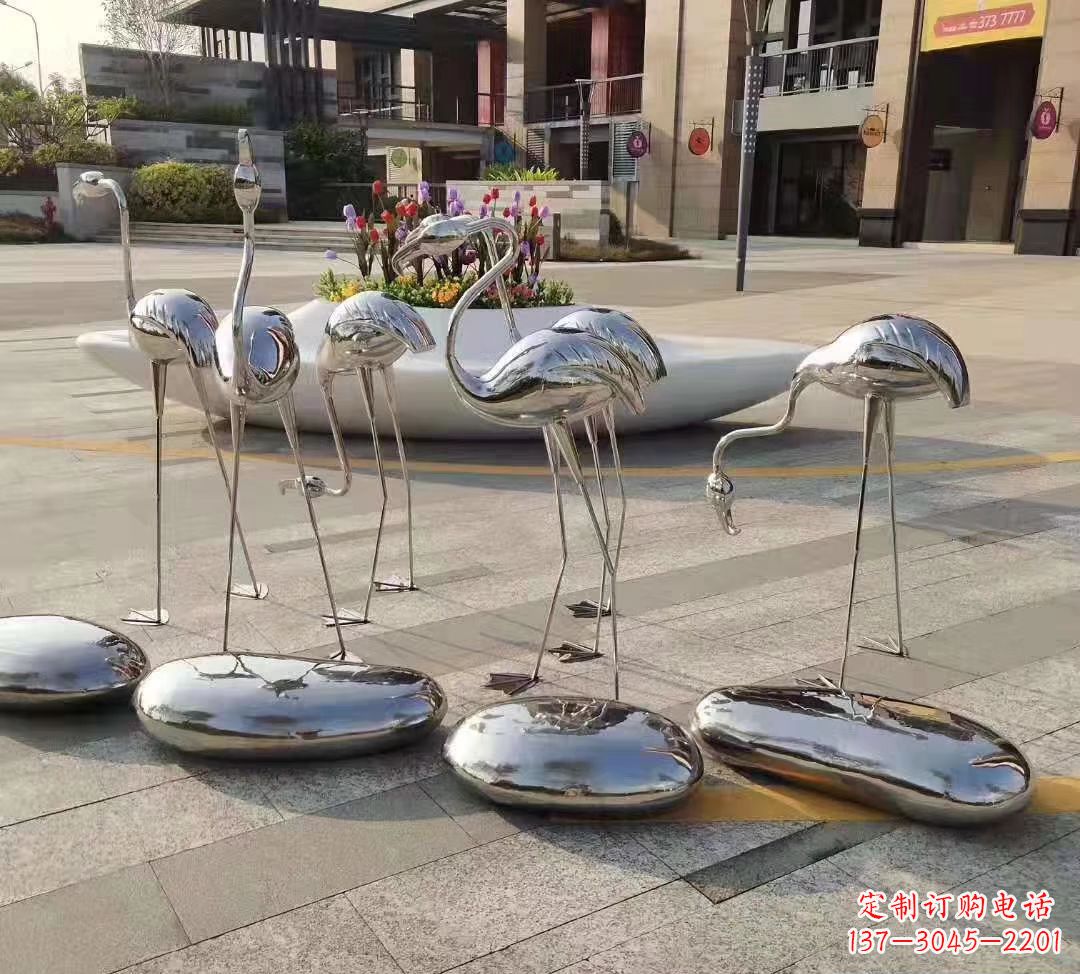 荆州鹅卵石雕塑不锈钢公园的美丽礼物