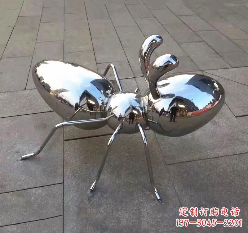 荆州不锈钢广场蚂蚁雕塑
