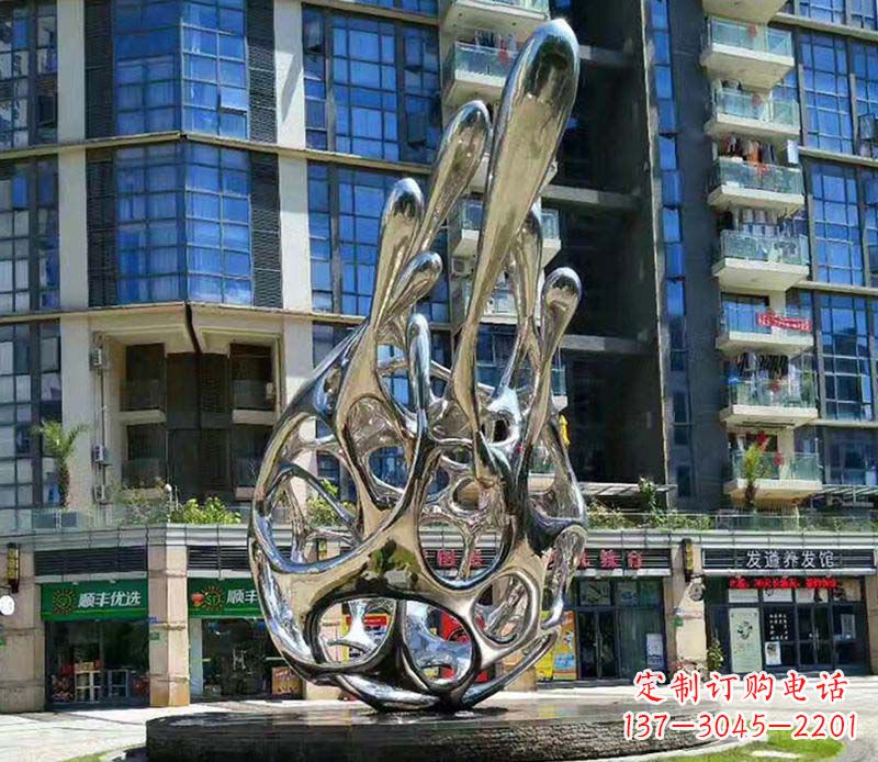 荆州不锈钢火龙果雕塑集艺术与自然之美