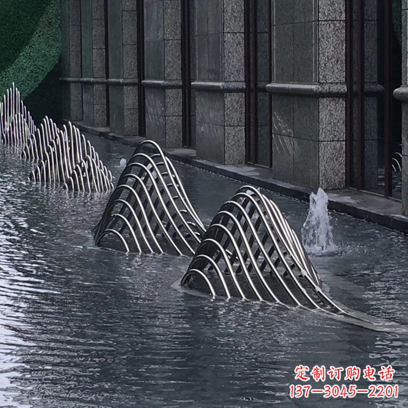 荆州不锈钢假山雕塑精美外形,百变造型