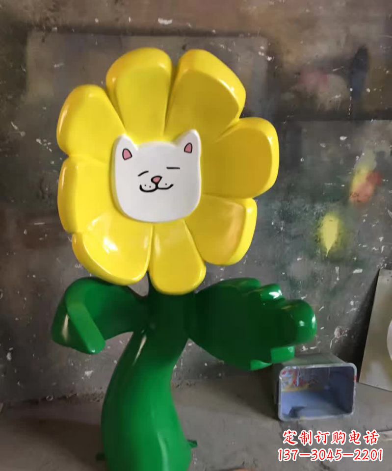 荆州不锈钢太阳花雕塑艺术与美的结合