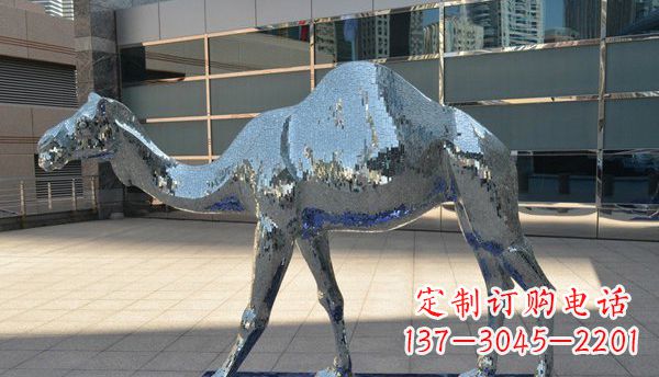 荆州不锈钢骆驼雕塑一种充满浪漫情怀的艺术品
