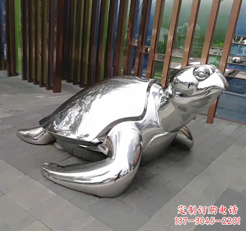 荆州不锈钢乌龟雕塑探索艺术与自然的完美结合