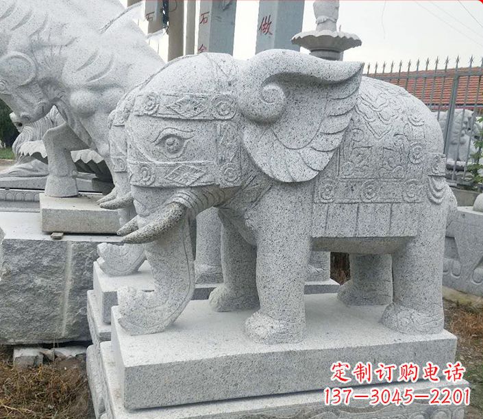 荆州藏传佛教大象雕塑