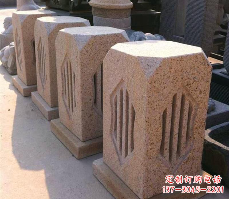 荆州精美的大理石灯雕塑