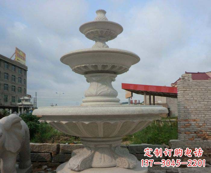 荆州大理石大型喷泉石雕