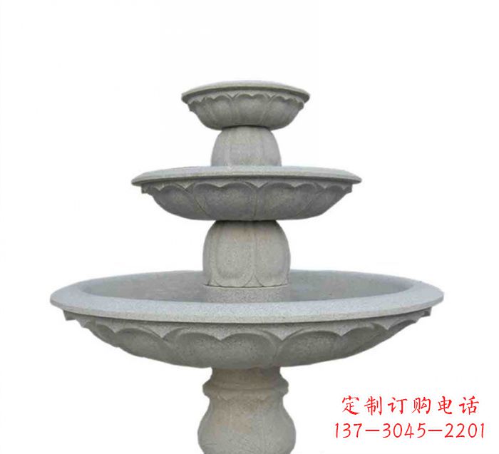 荆州大理石多层喷泉石雕——精美而充满灵性的艺术杰作