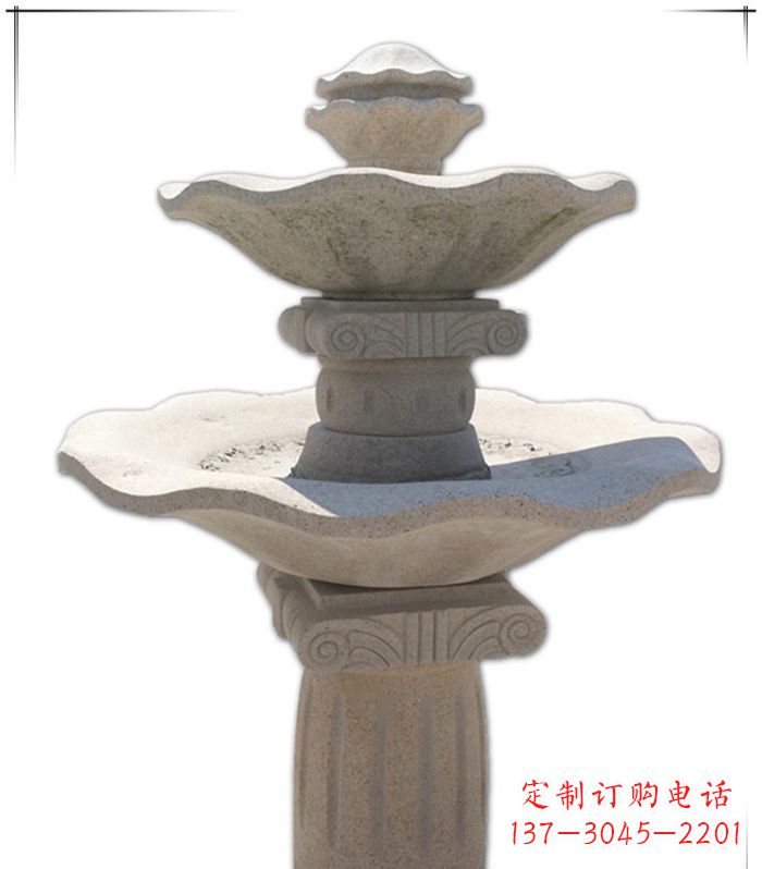 荆州大理石多层喷泉石雕精美绝伦的艺术形式