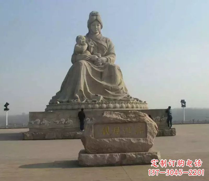 荆州大理石母亲精美雕塑