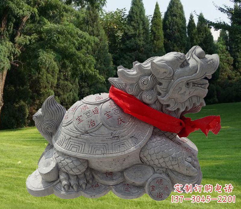 荆州古典铜质龙雕塑