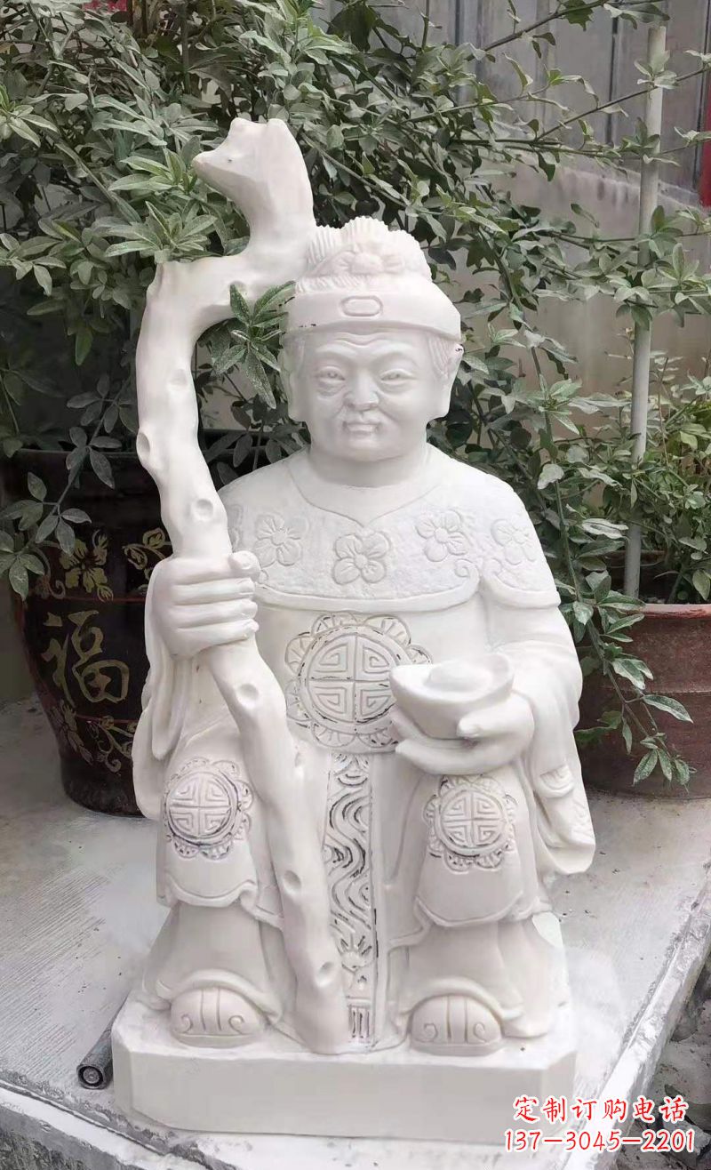 荆州精美大理石神像雕塑