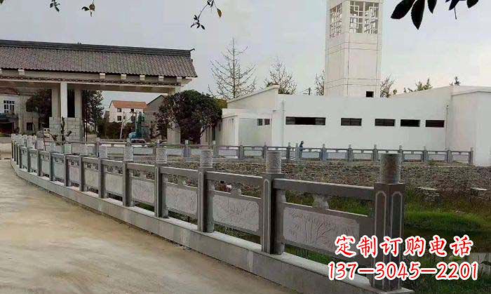 荆州仿古景区栏板石雕