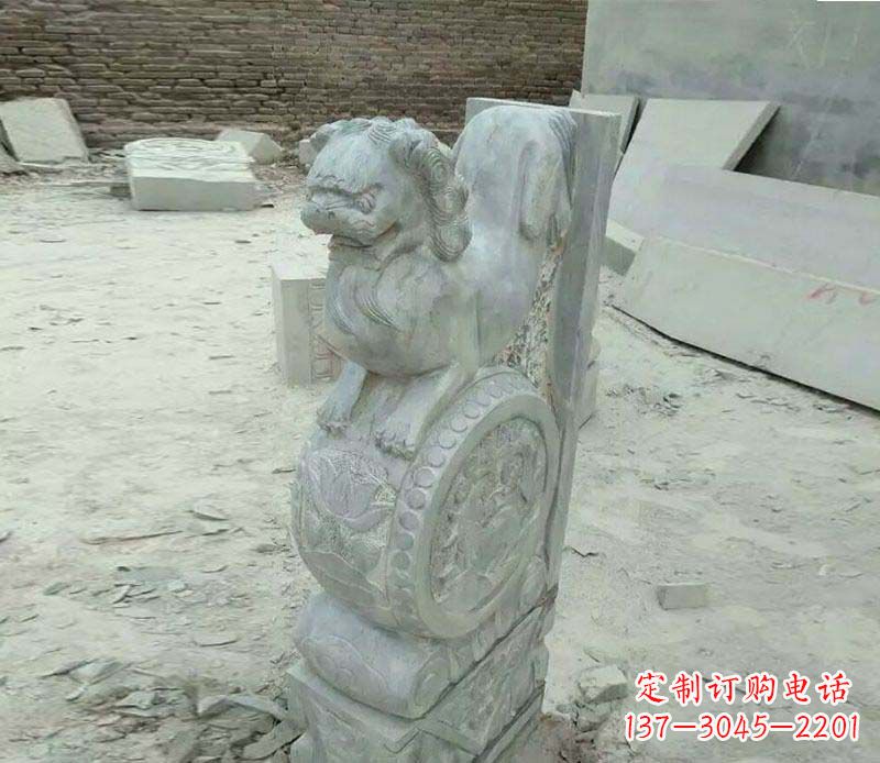 荆州精美石门墩雕塑,缔造绝色佳作