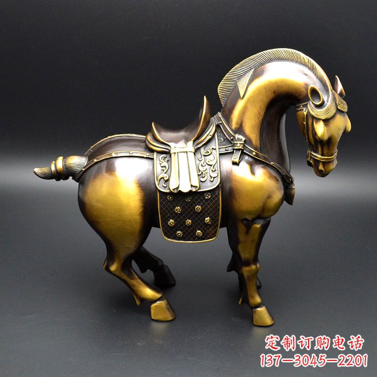 荆州精美仿古铜马雕塑
