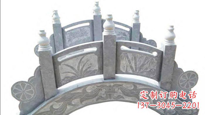 荆州仿古小型石雕拱桥
