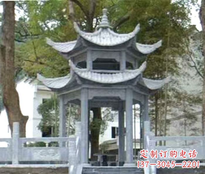 荆州中领雕塑凉亭石雕——传承古典精髓,融情于雕塑之中