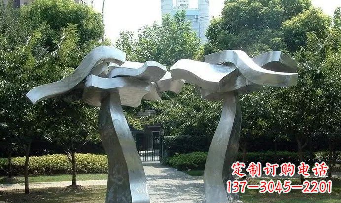 荆州不锈钢拱门定制雕塑