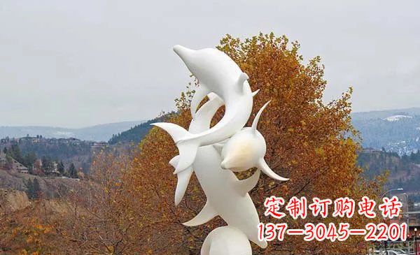 荆州山东中领雕塑海豚雕塑让自然之美悠然而生