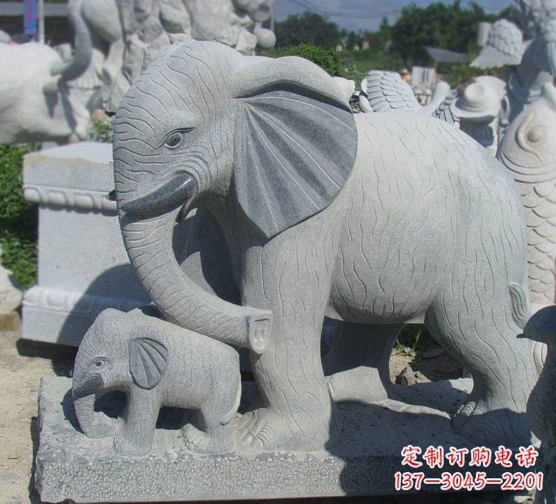 荆州雕塑艺术大象雕塑
