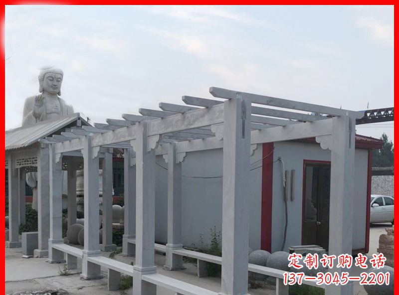 荆州 专业定制公园大理石石雕长廊