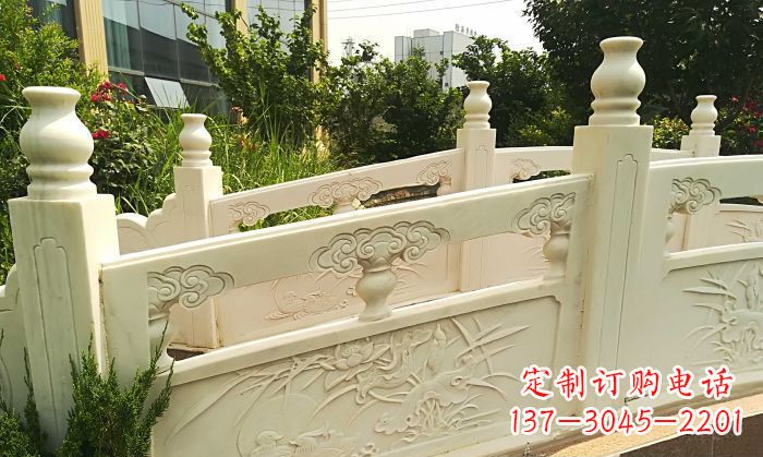 荆州公园汉白玉石拱桥 (3)
