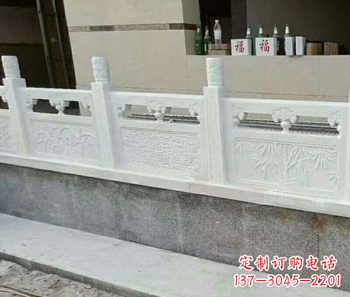 荆州艺术大理石栏板石雕