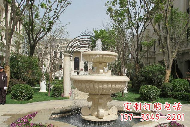 荆州大理石喷泉石雕——把景观美学带入公园