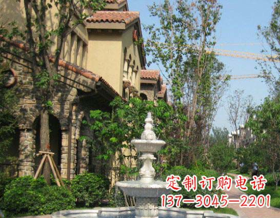 荆州大理石喷泉雕塑
