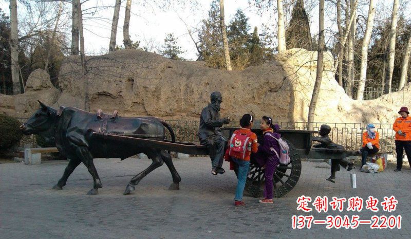 荆州传承历史，记录岁月——领雕塑定制小孩雕塑