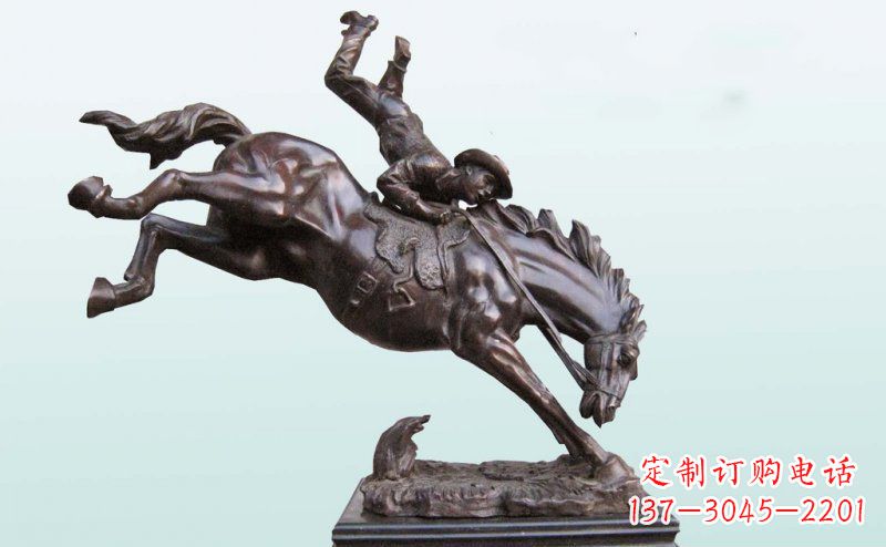 荆州精致古典·真实再现马铜雕