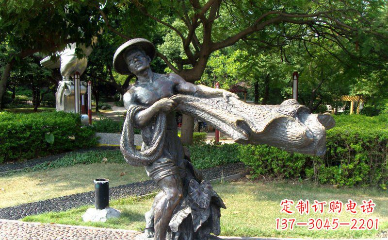 荆州渔民铜雕—— 带您体验渔夫传统文化