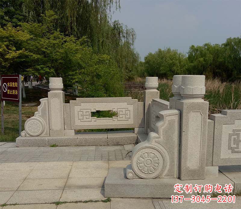荆州大理石栏板石雕,精美绝伦