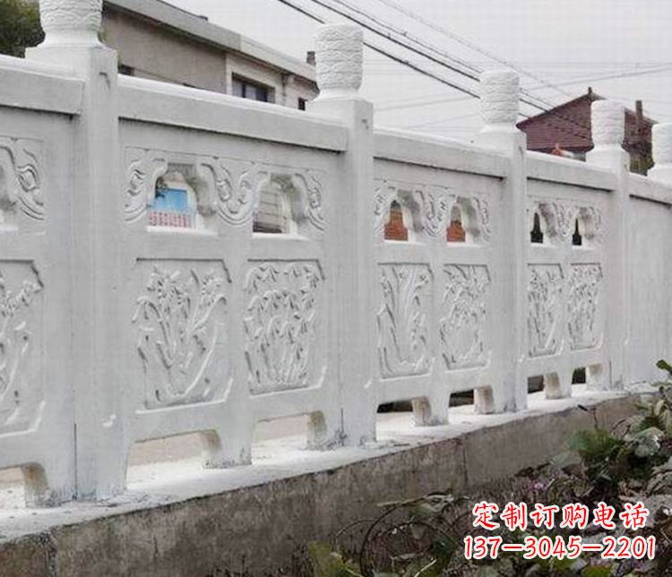 荆州优雅大理石栏板雕塑