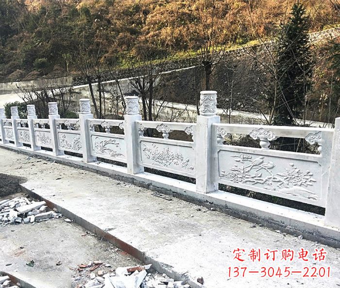 荆州精致石雕栏杆,让你的景区更加美丽