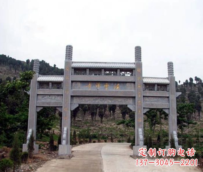 荆州特色牌坊雕塑,将您的愿景演绎