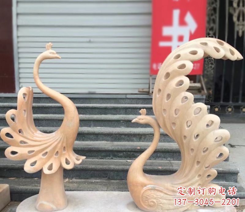 荆州中领雕塑专业提供独特精致的孔雀石雕塑,以…