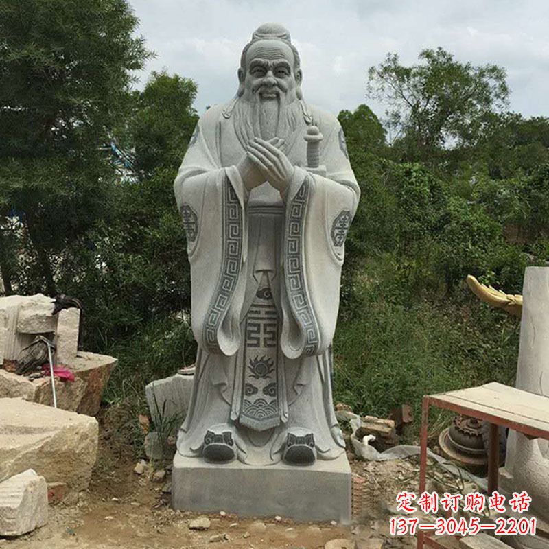 荆州传承文化,传播知识!孔子雕塑——赋予新的生命!