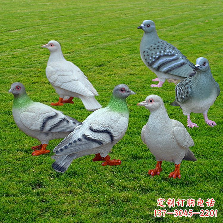 荆州兰州和平鸽雕塑