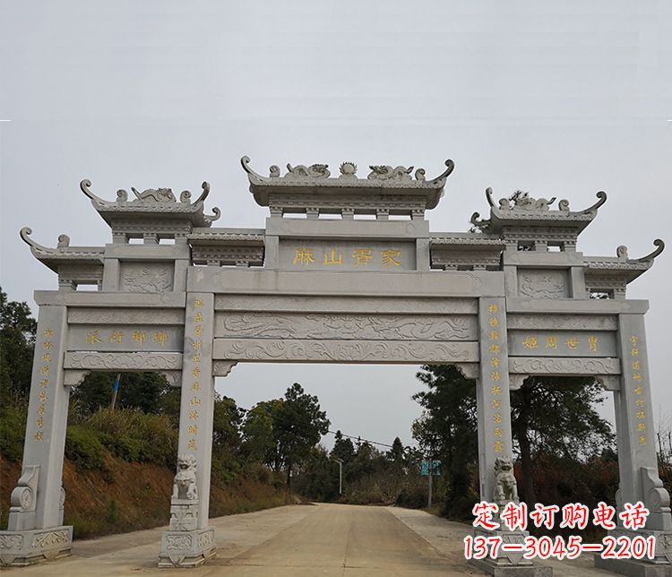 荆州牌坊石雕—精美且经久不衰的传统艺术品