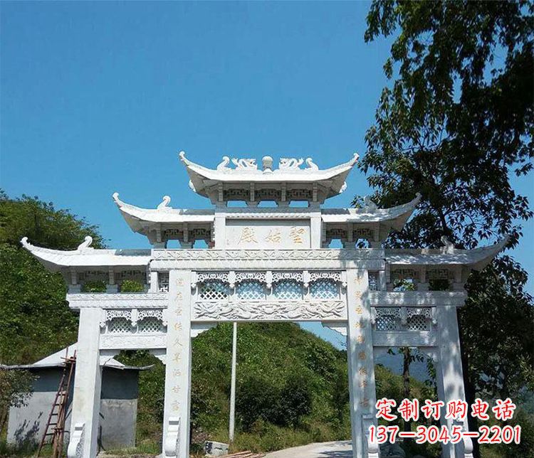 荆州钜大牌坊石雕——传承古典精美之美