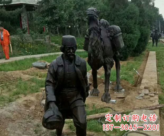 荆州中领雕塑骆驼雕塑定制