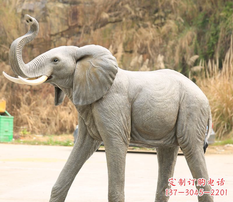 荆州中领雕塑大象雕塑特色定制