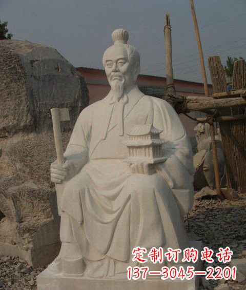 荆州珍贵老传统——鲁班雕塑